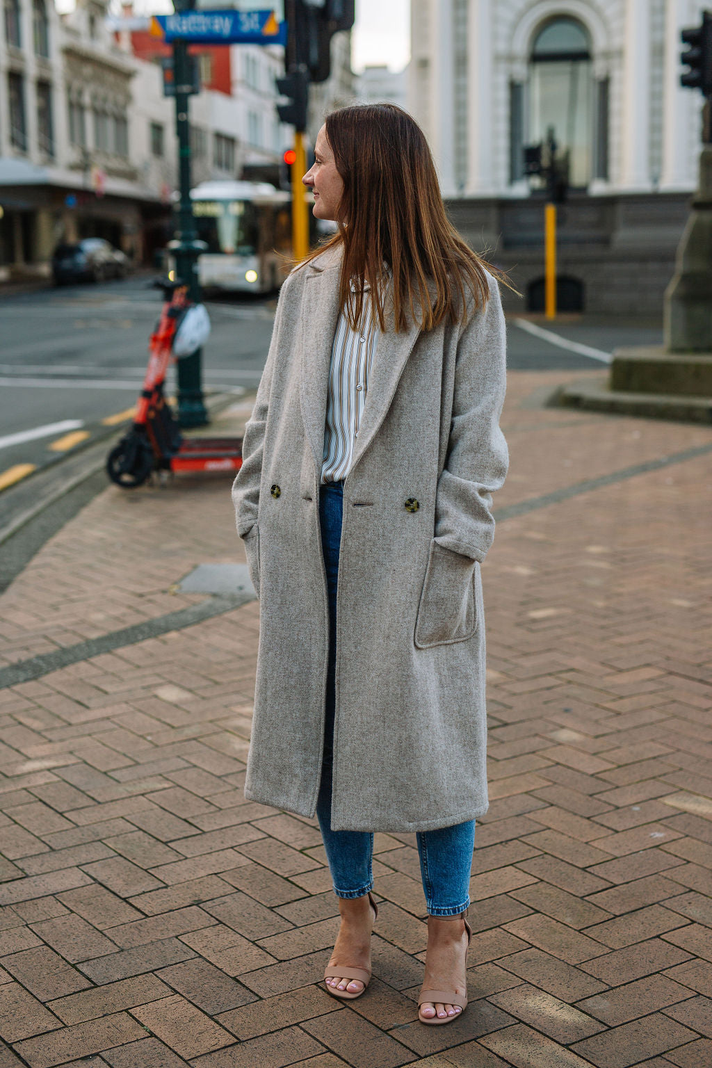 The Atér Original Wool Coat - Wheat