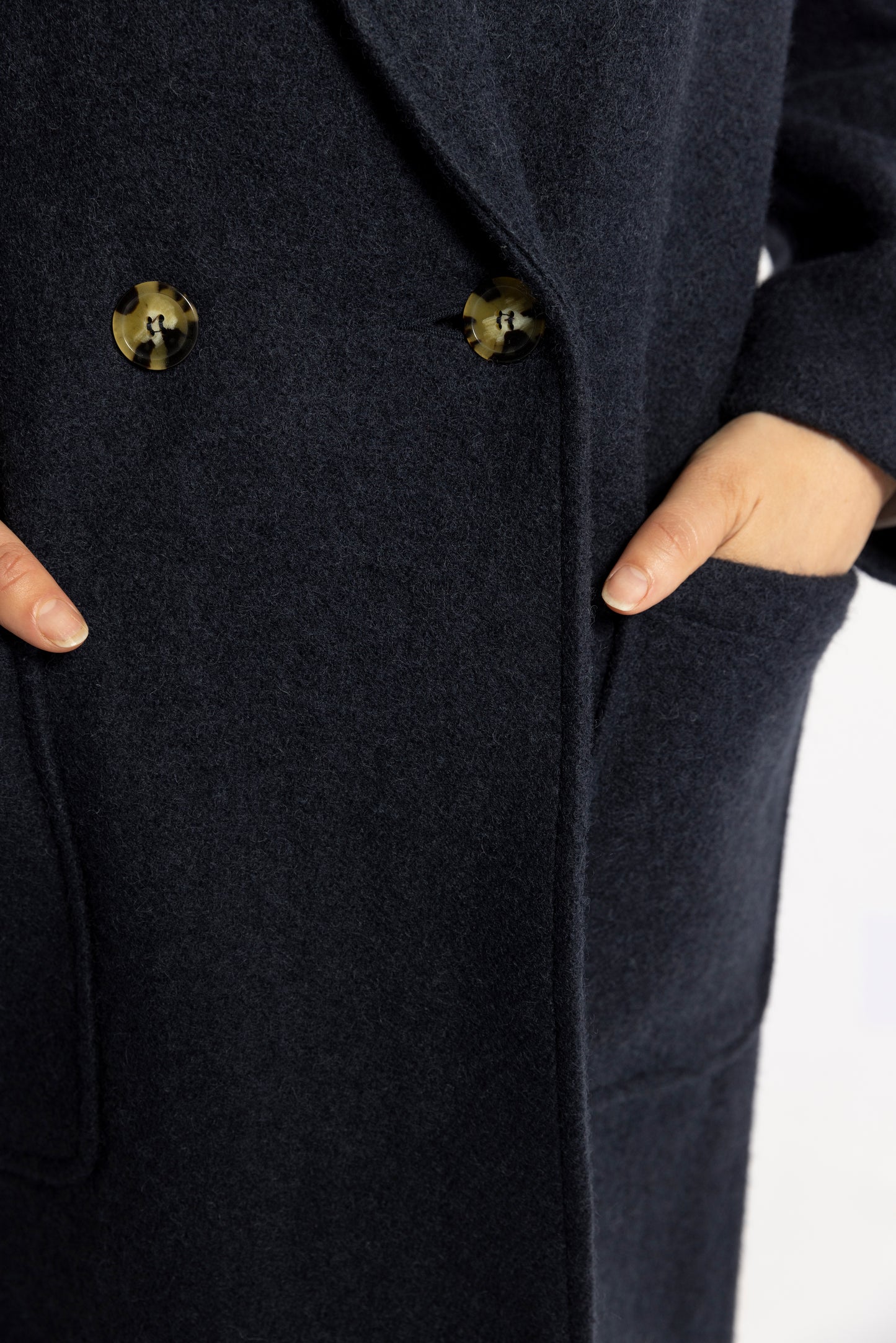 The Atér Original Wool Coat - French Navy