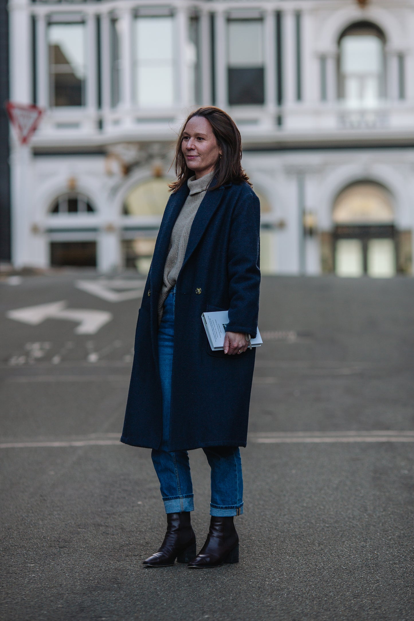 The Atér Original Wool Coat - French Navy